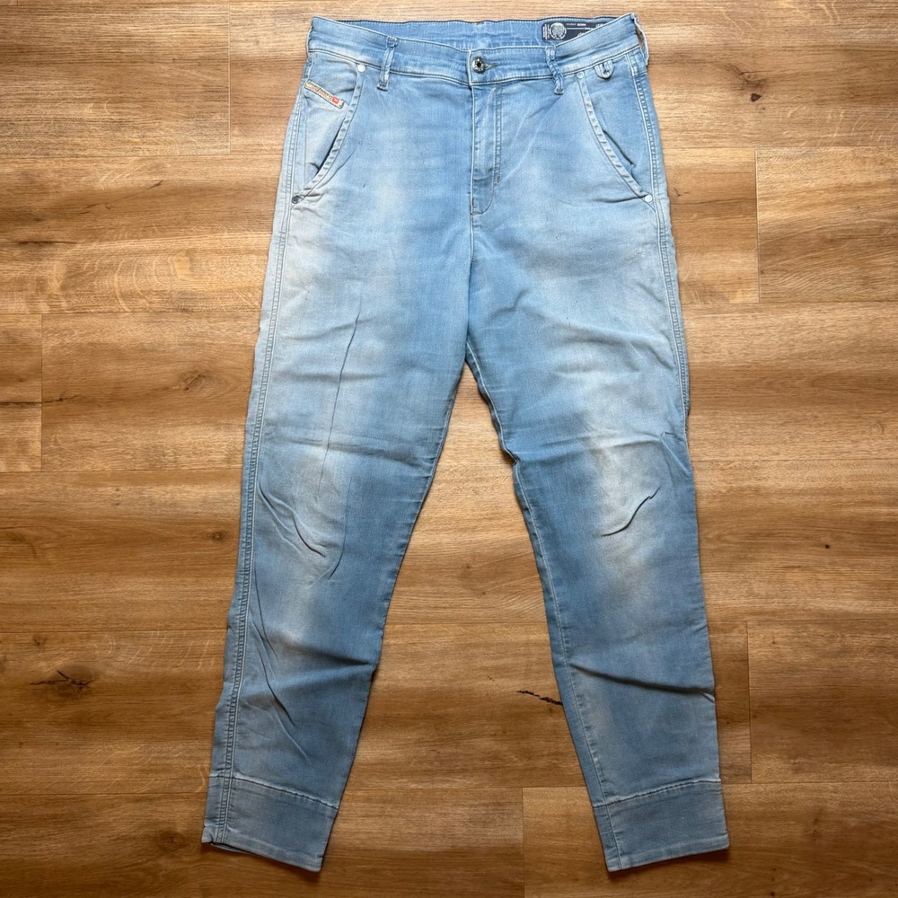 Diesel Chino-F-Ne JoggJeans Women Size 27 Light Blue Slim Stretch Denim 0682B